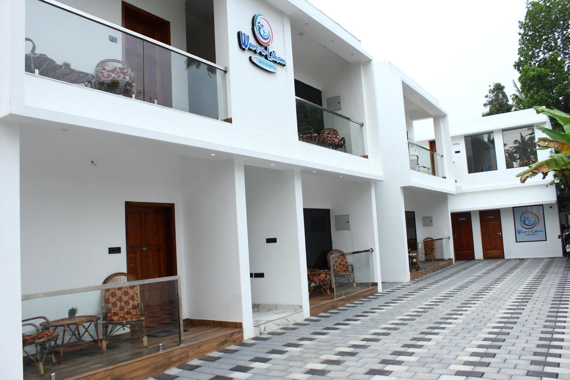 Wavealokam Beach Retreat Varkala Buitenkant foto